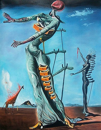 Salvador Dalí – The Burning Giraffe